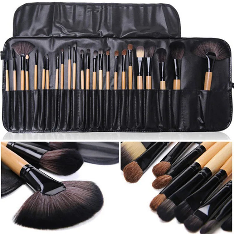 Set de 24 Pinceaux de Maquillage Professionnels